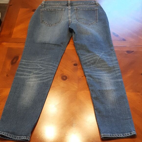 Old Navy Boyfriend Skinny Patchwork Jeans - Picture 5 of 12